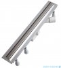 Schedpol Schedline odpływ liniowy z maskownicą slight steel 70x3,5cm SOLSL-70035
